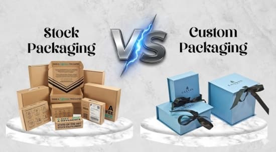 Custom Packaging vs Stock Packaging: How to Choose the Right Solution for Your Brand